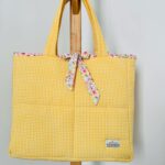 YELLOW BLOSSOM TOTE BAG